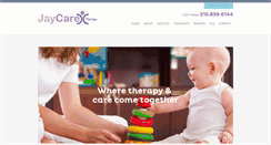 Desktop Screenshot of jaycaretherapy.com